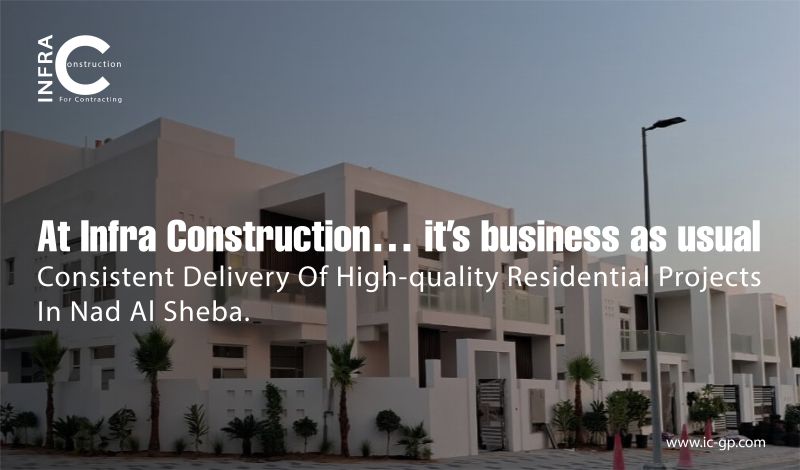 Business as Unusual: INFRA Completes Two Residential Plots in Nad Al Sheba, Dubai